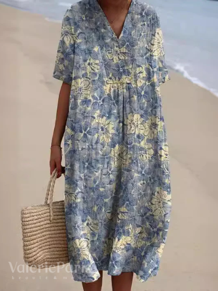 Anaïs robe d'été légère et élégante