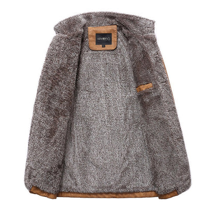 Michel - Veste d'hiver doublée de sherpa