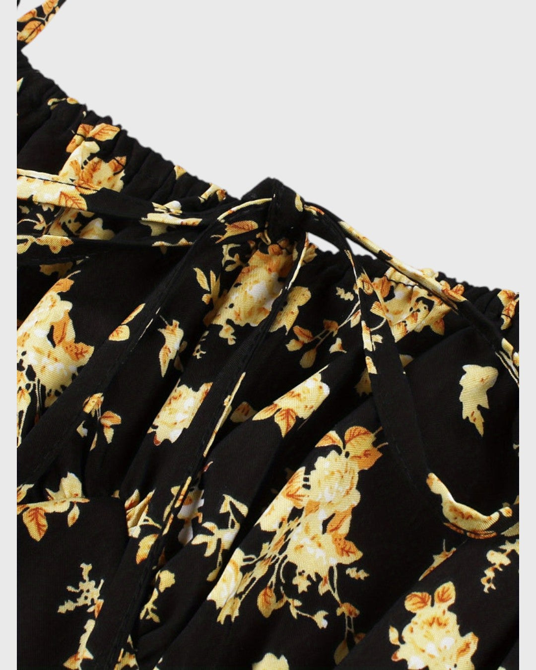 Margaux robe estivale à bretelles et imprimé fleuri vintage