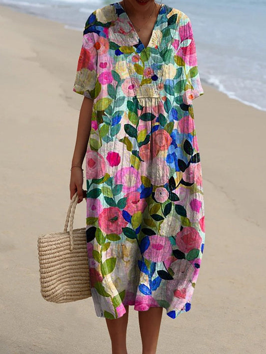 Anaïs robe d'été légère et élégante