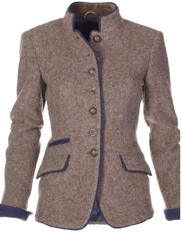 PATRIZIA™ | VESTE EN MATÉRIAUX ARTISANAUX
