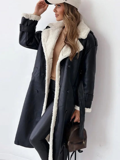 Viviane™ - Manteau long tendance et élégant