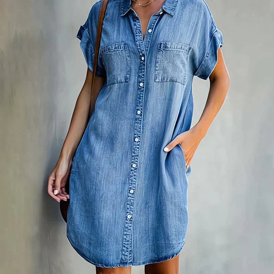 Aubree | Robe Casual en Jean