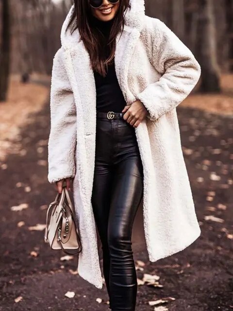 Jennifer - Manteau en laine chaud et cosy