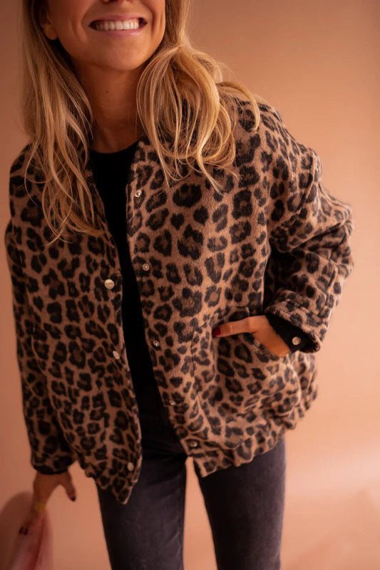 LEONA™ | Le bomber léopard