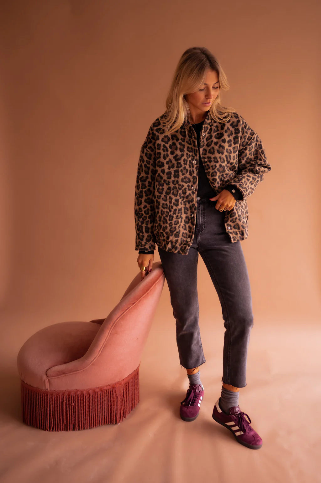 LEONA™ | Le bomber léopard