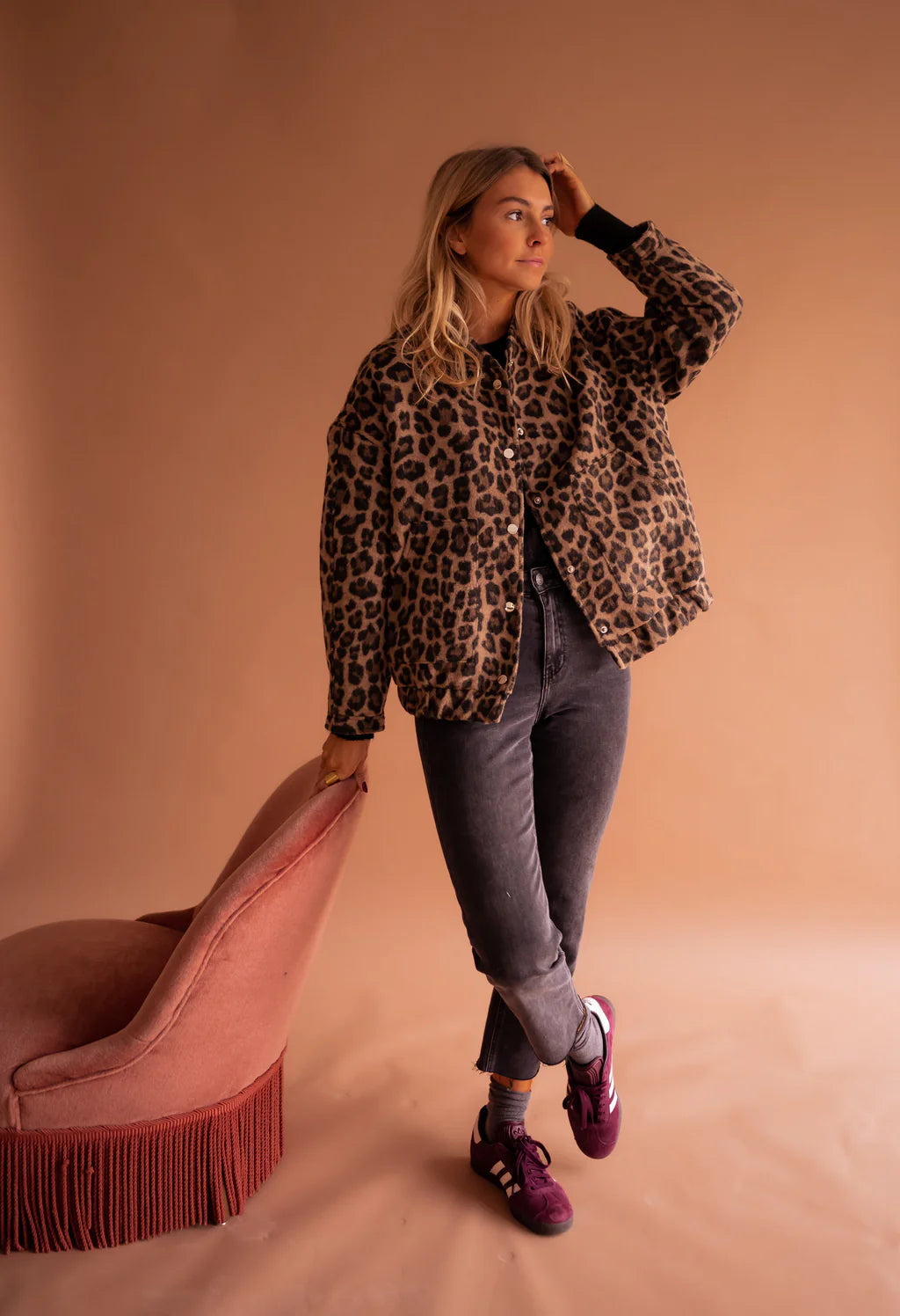 LEONA™ | Le bomber léopard