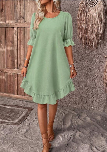 Roxane - Robe midi élégante