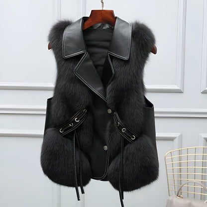Mélisande - Manteau en fausse fourrure de luxe