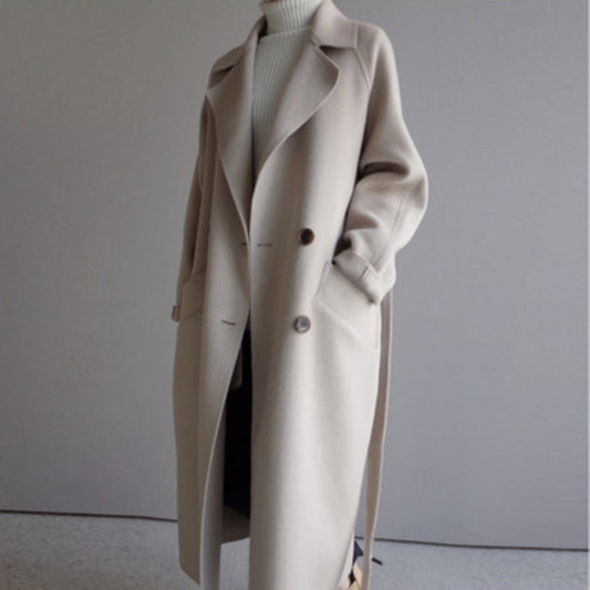 LYRA - TRENCH EN LAINE POUR FEMME