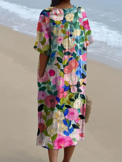 Anaïs robe d'été légère et élégante