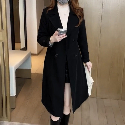 Nadine | Manteau Trench en Laine