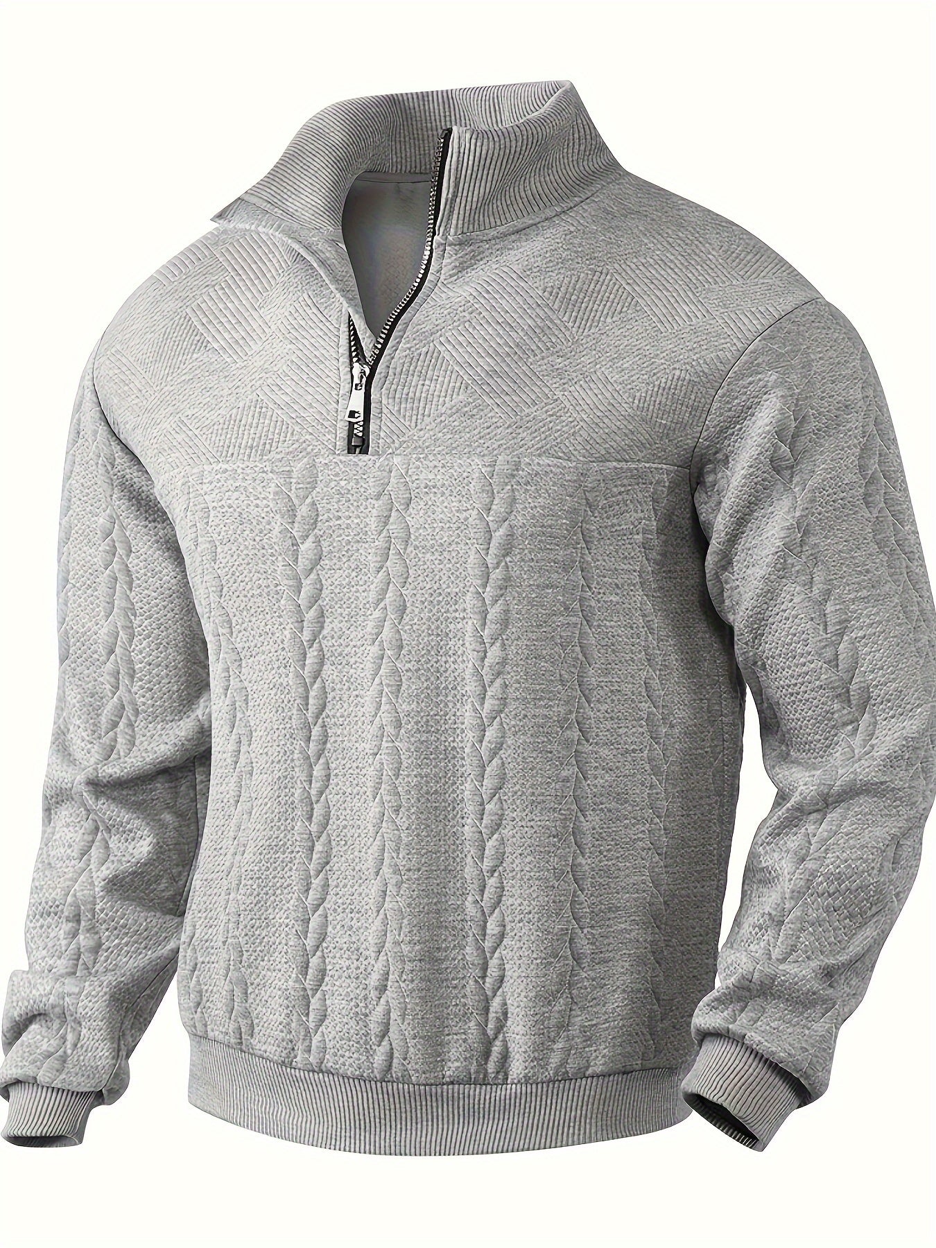 Rafael - Pull vintage zippé pour homme