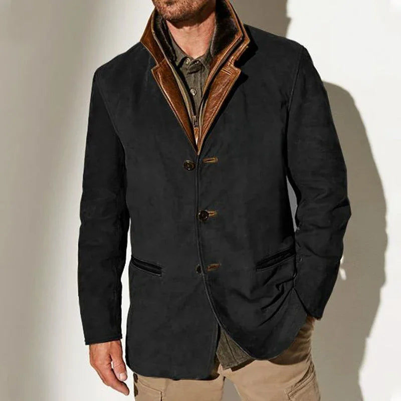 Victor - Veste de printemps rétro élégante