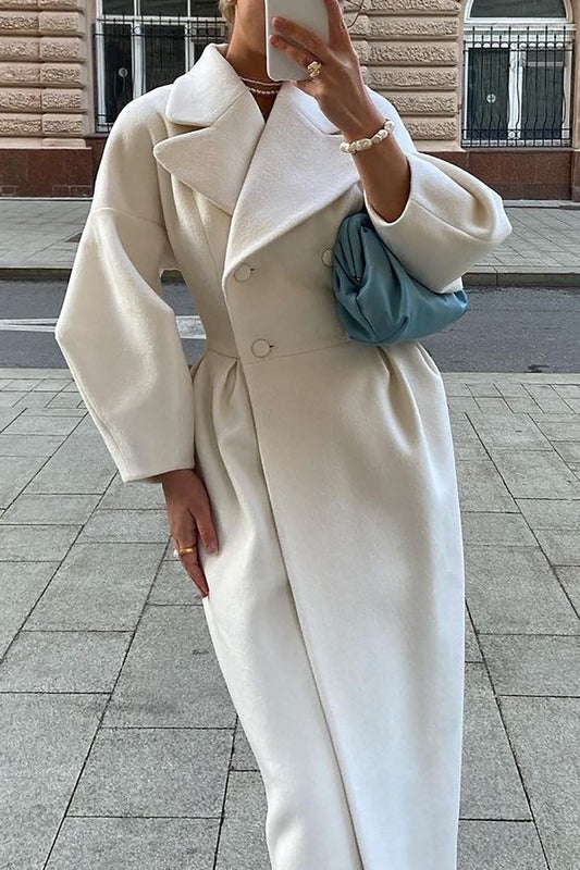 Josiane - Manteau élégant à double boutonnage
