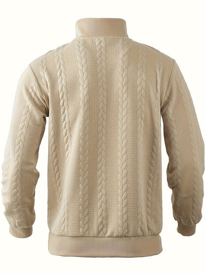 Rafael - Pull vintage zippé pour homme