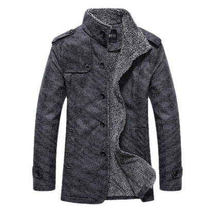 Michel - Veste d'hiver doublée de sherpa
