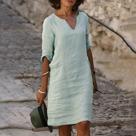 Solène robe fluide et élégante