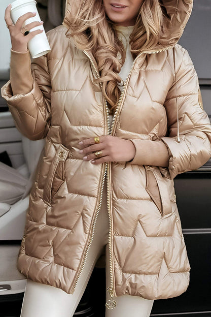Yasmine - Veste d'automne en coton doux et protecteur