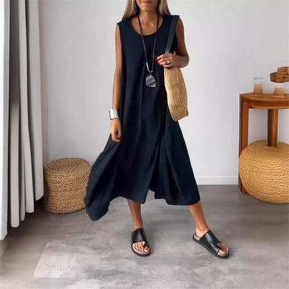 Fabienne | Robe Décontractée d’Été avec Détail Poche